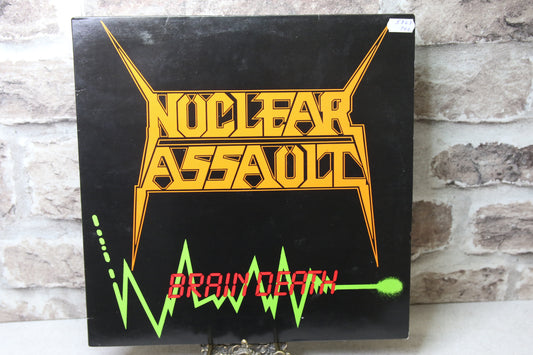 Nuclear Assault Brain Death Maxi 12 Lp-levy