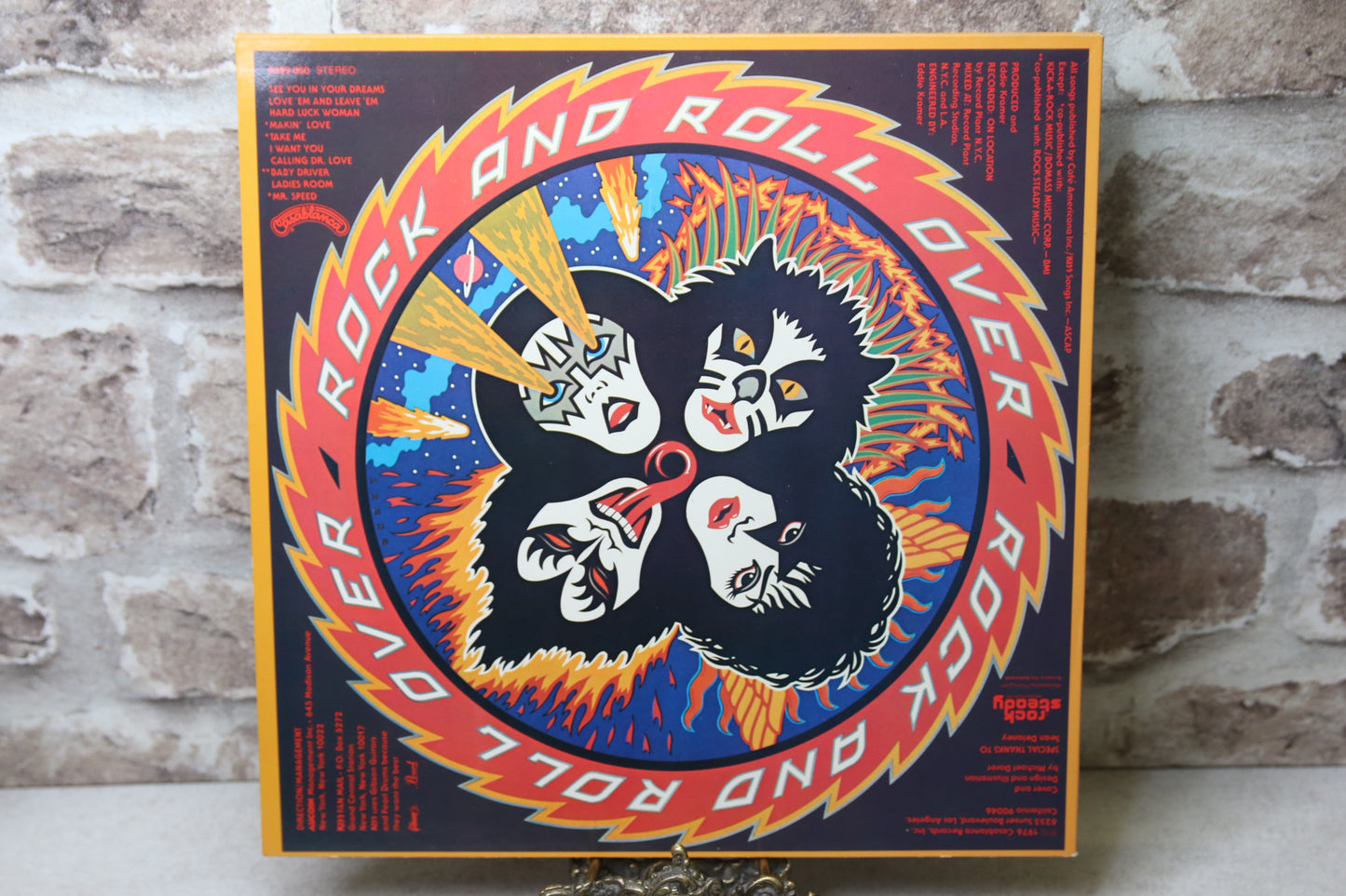 Kiss Rock and Roll over Lp-levy