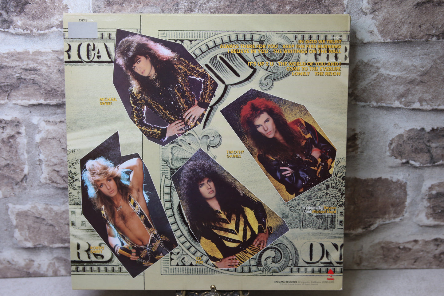 Stryper in Godwetrust Lp-levy