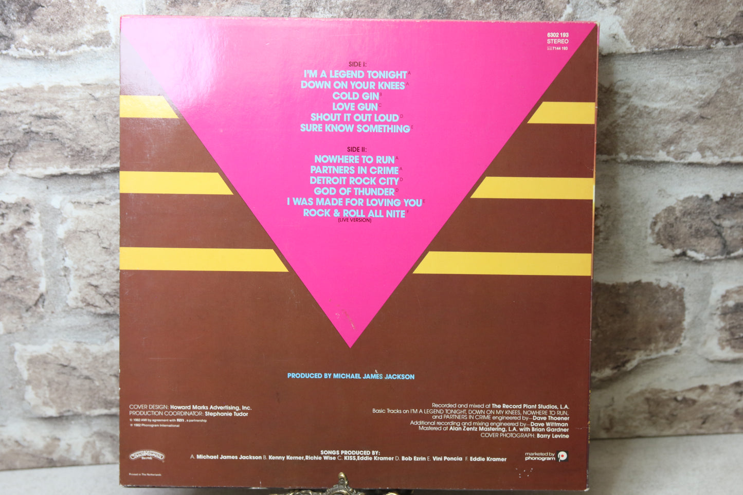 Kiss Killers Lp-levy