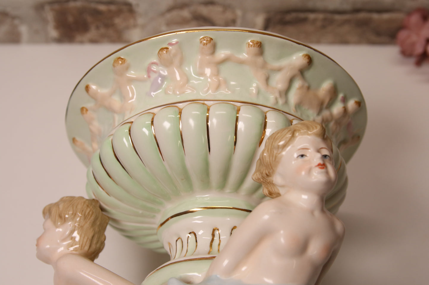 Meissen tyylinen kulho