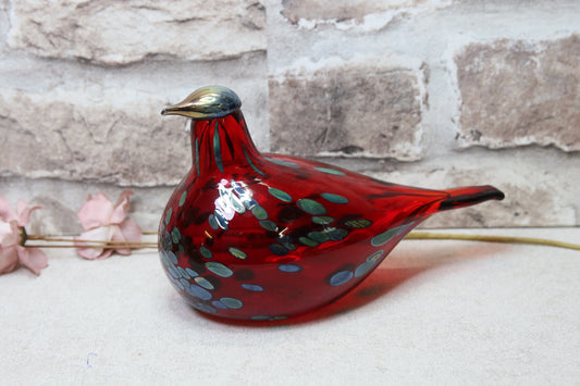 Iittala Rubiinilintu karpalo Oiva Toikka