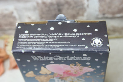 Jouluaiheinen kynttilänjalka Walther Glass