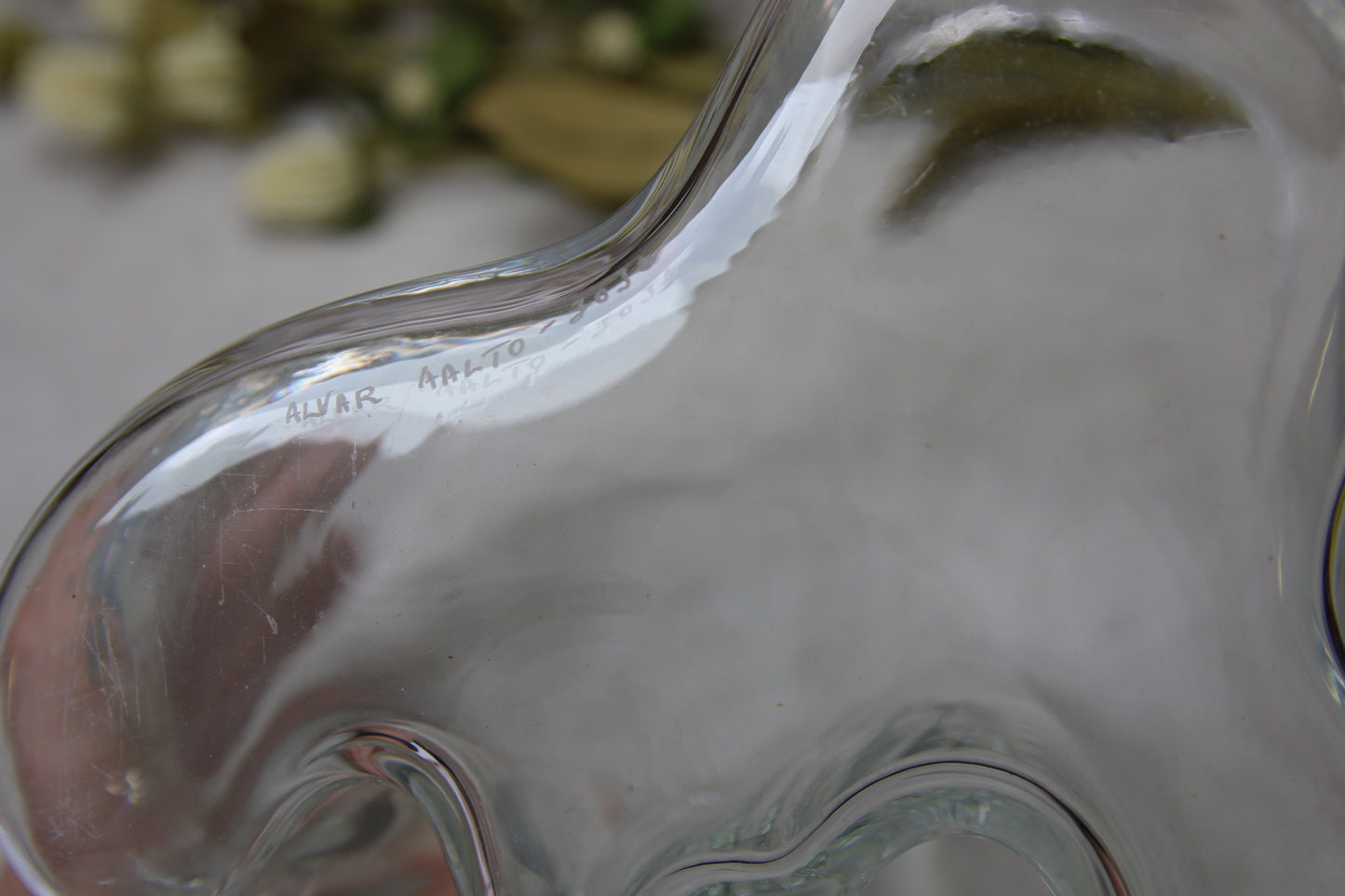 Iittala Aalto Collection signeerattu maljakko 160mm