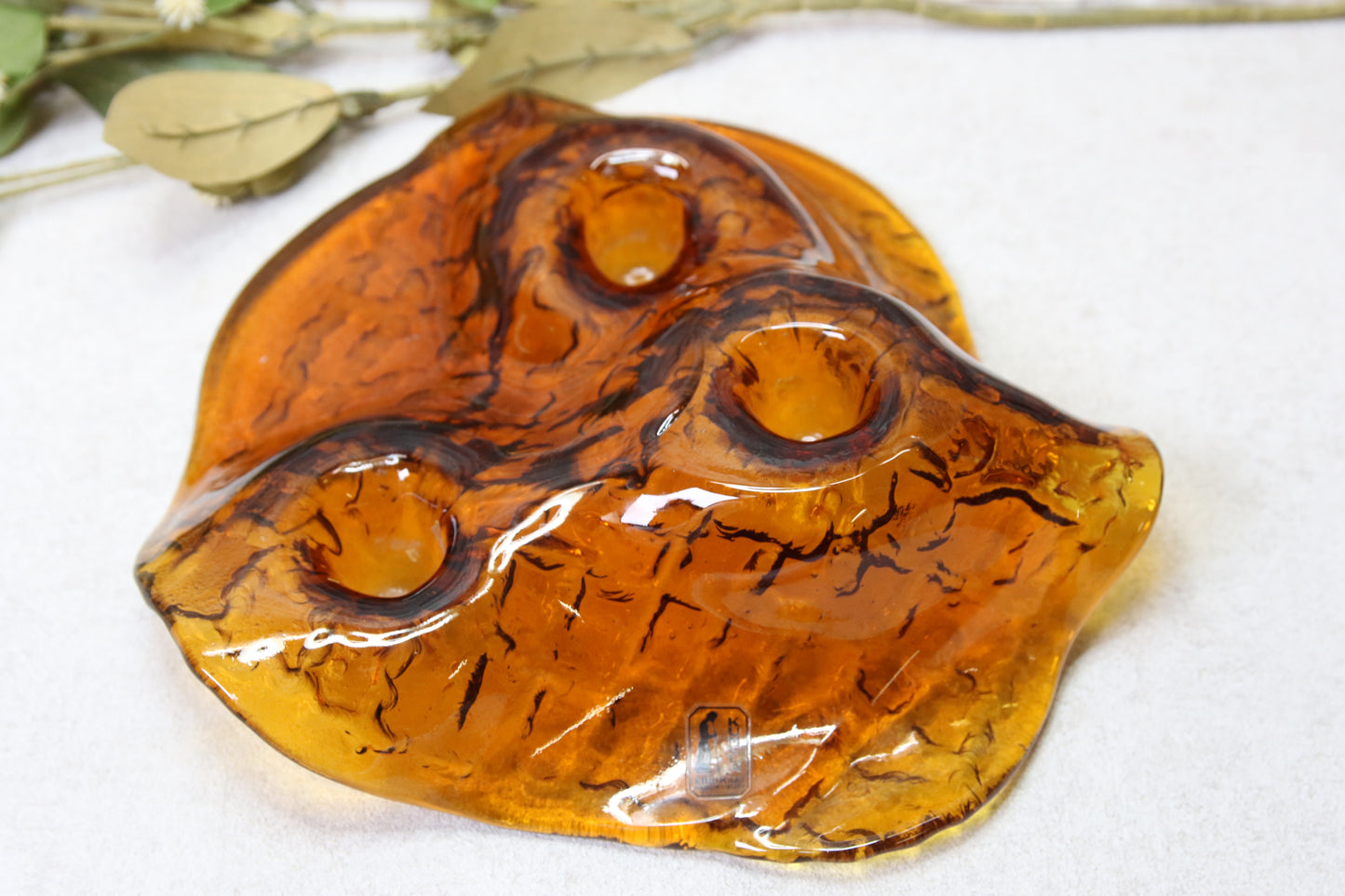 Kumela Ruskea kynttelikkö