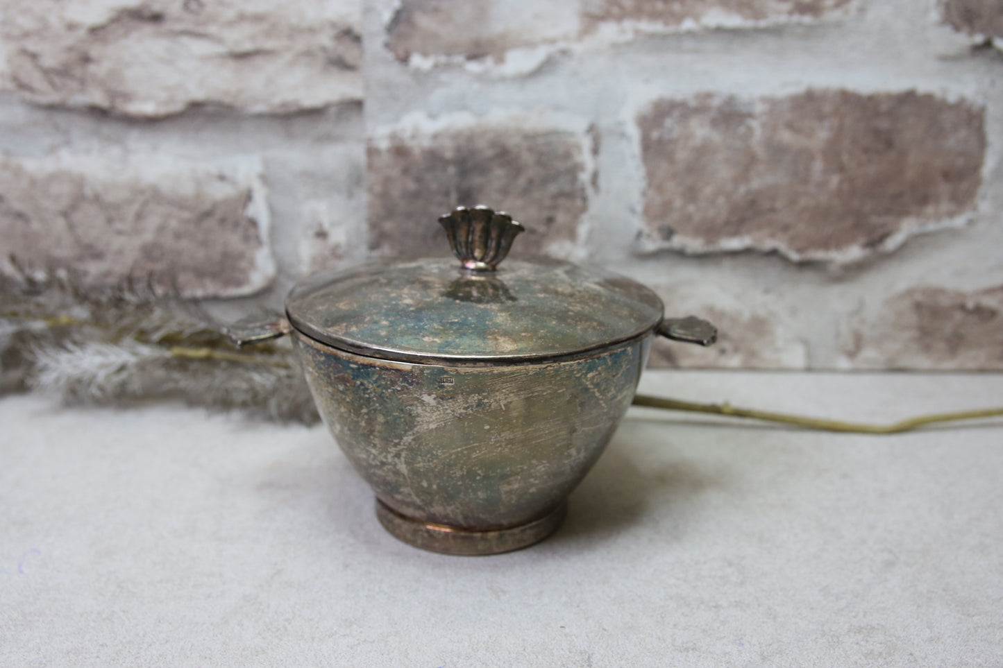 Alpakka Kulho kannella