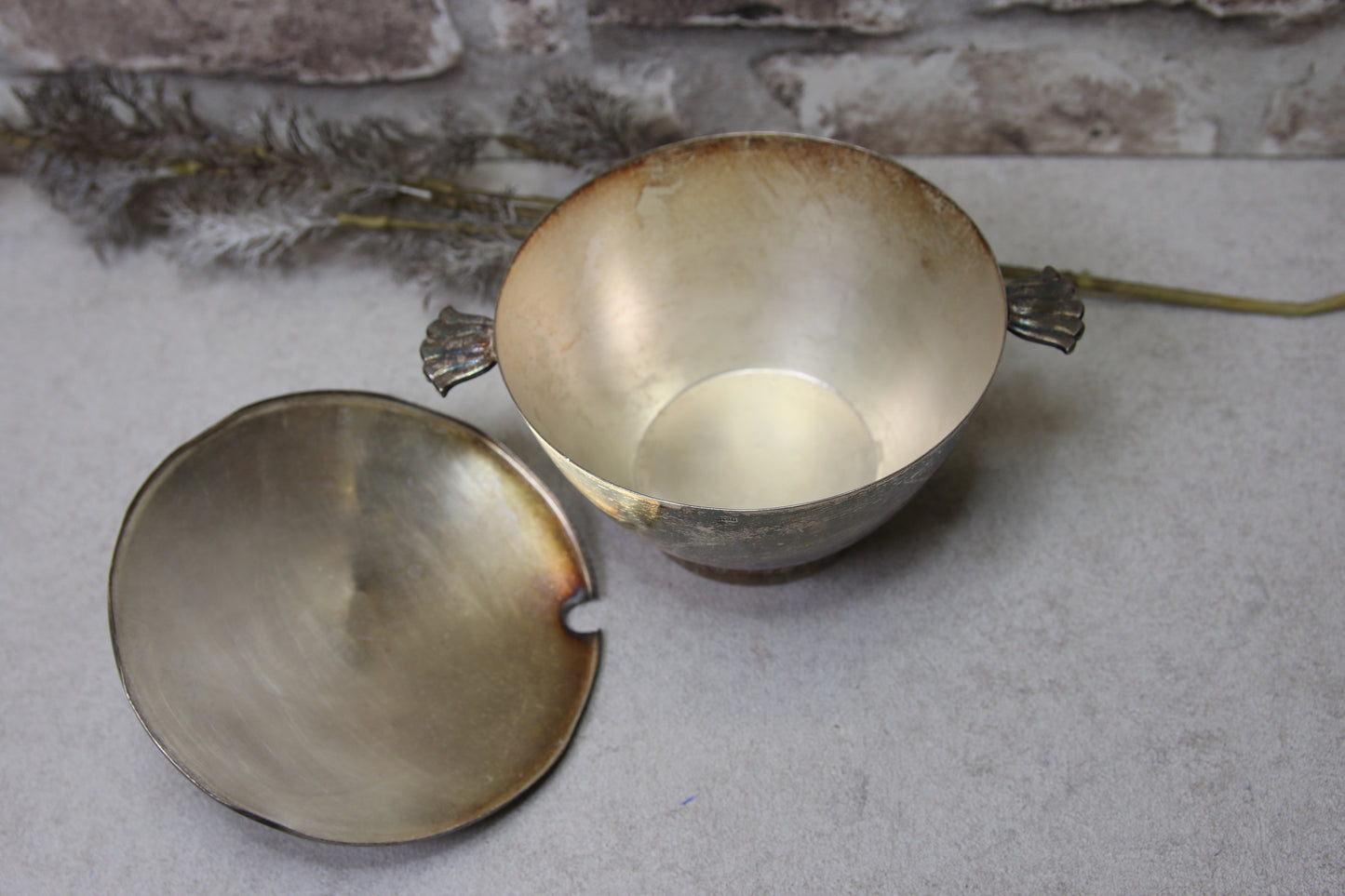 Alpakka Kulho kannella