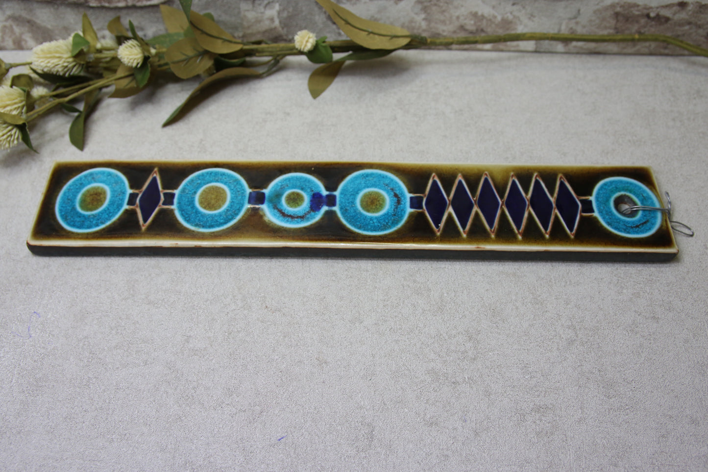 Arabia Ornamentti seinälaatta Annikki Hovisaari