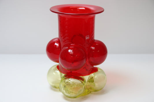 Riihimäen lasi Pajazzo maljakko Nanny Still