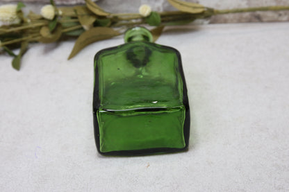 Riihimäen lasi Vihreä lasipullo