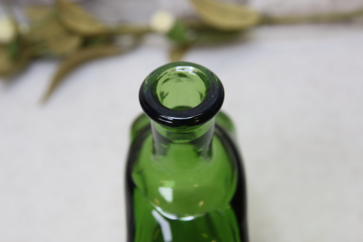 Riihimäen lasi Vihreä lasipullo