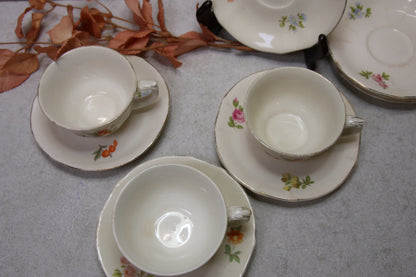 Arabia Kesäkukka kahvikupit 3kpl