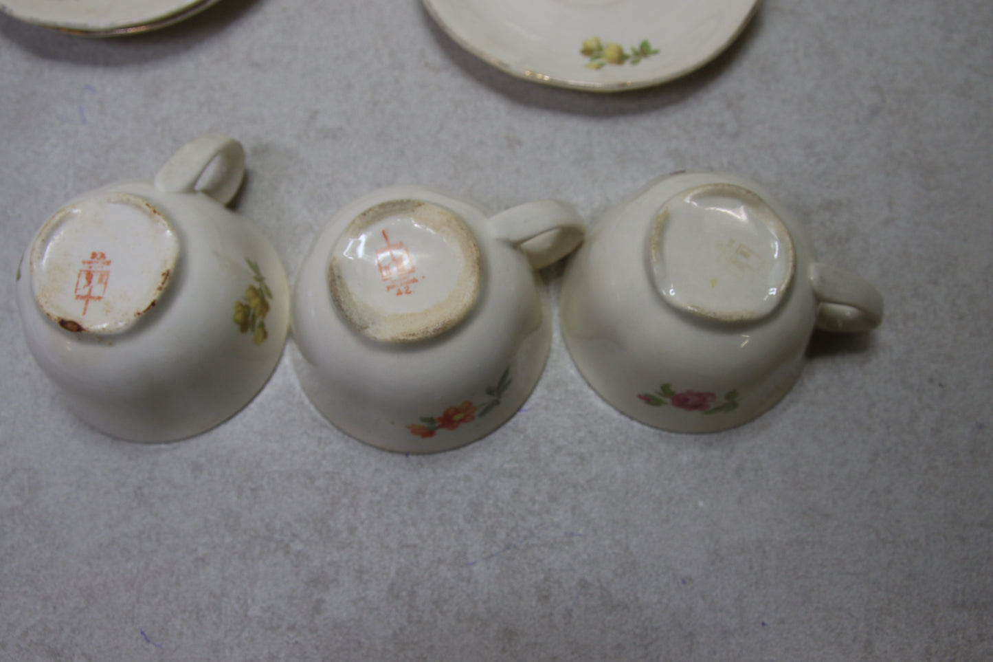 Arabia Kesäkukka kahvikupit 3kpl