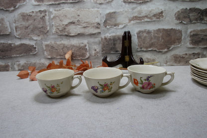 Arabia Kesäkukka kahvikupit 3kpl