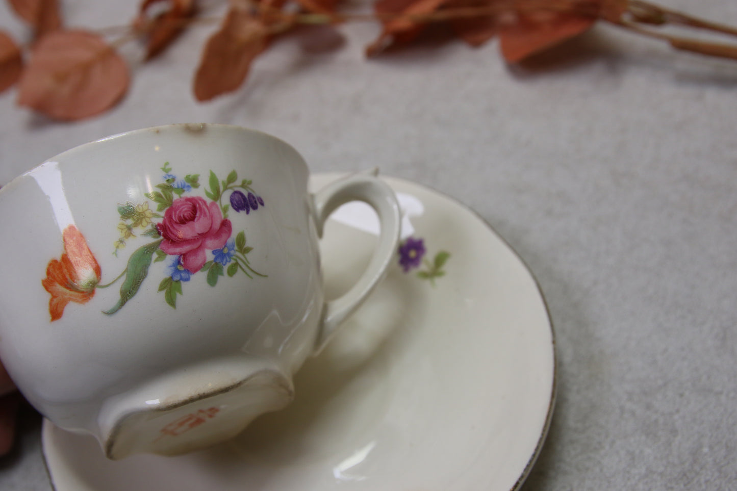 Arabia Kesäkukka Teekuppi