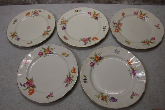 Arabia Kesäkukka Lautaset 5kpl 17,5cm