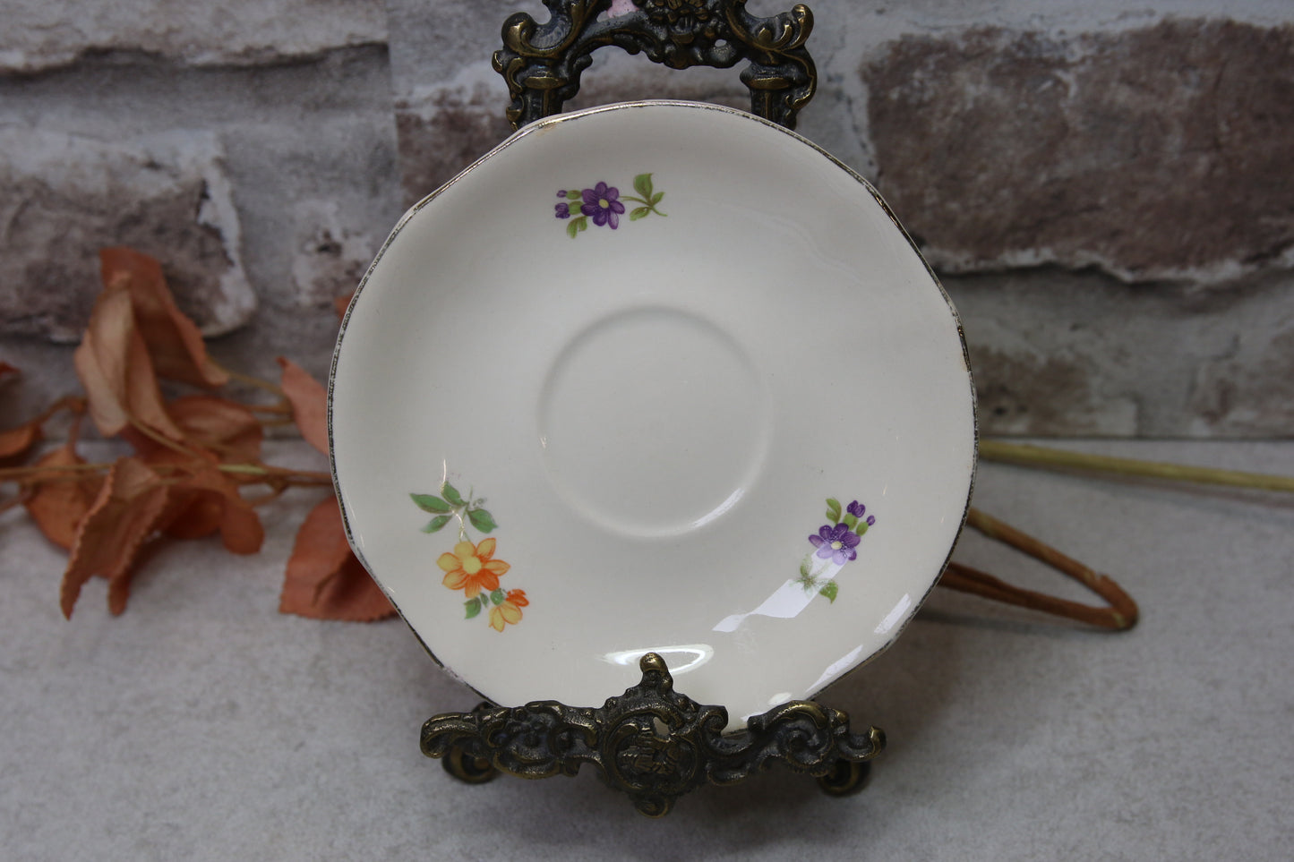 Arabia Kesäkukka teekupin aluslautanen