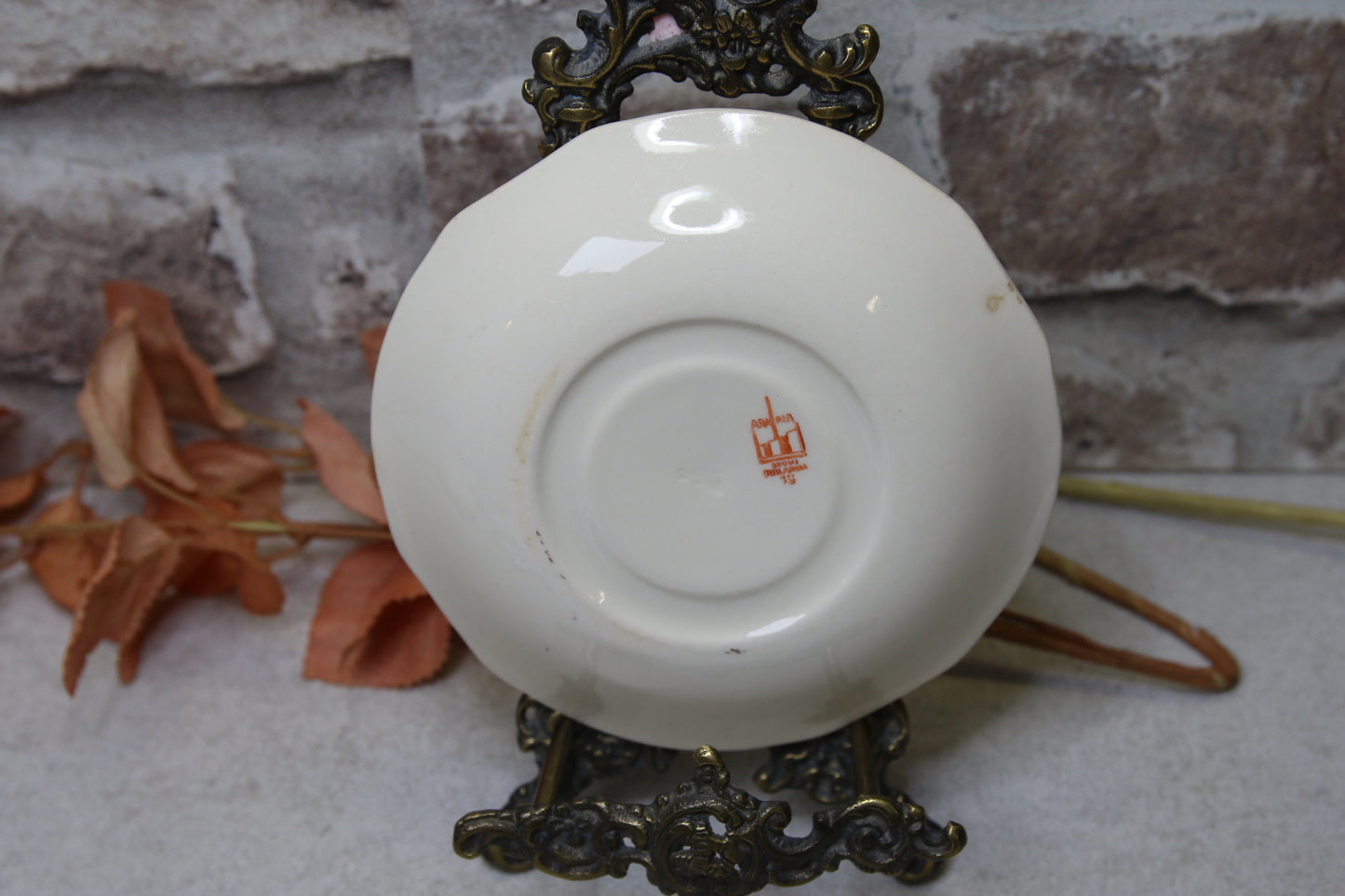 Arabia Kesäkukka teekupin aluslautanen