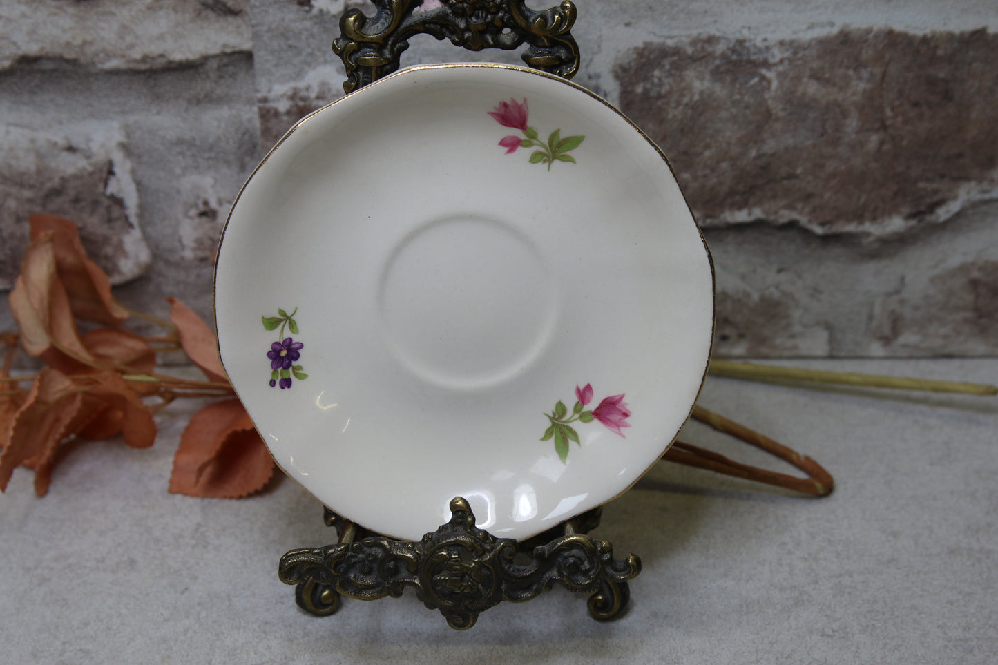 Arabia Kesäkukka teekupin aluslautanen