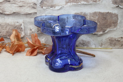 Riihimäen lasi Onnenlehti maljakko Helena Tynell