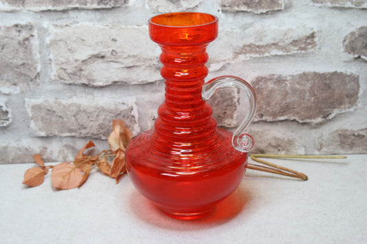 Riihimäen lasi Kleopatra punainen kaadin