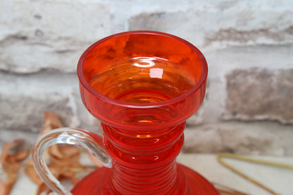 Riihimäen lasi Kleopatra punainen kaadin