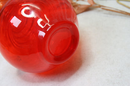 Riihimäen lasi Kleopatra punainen kaadin