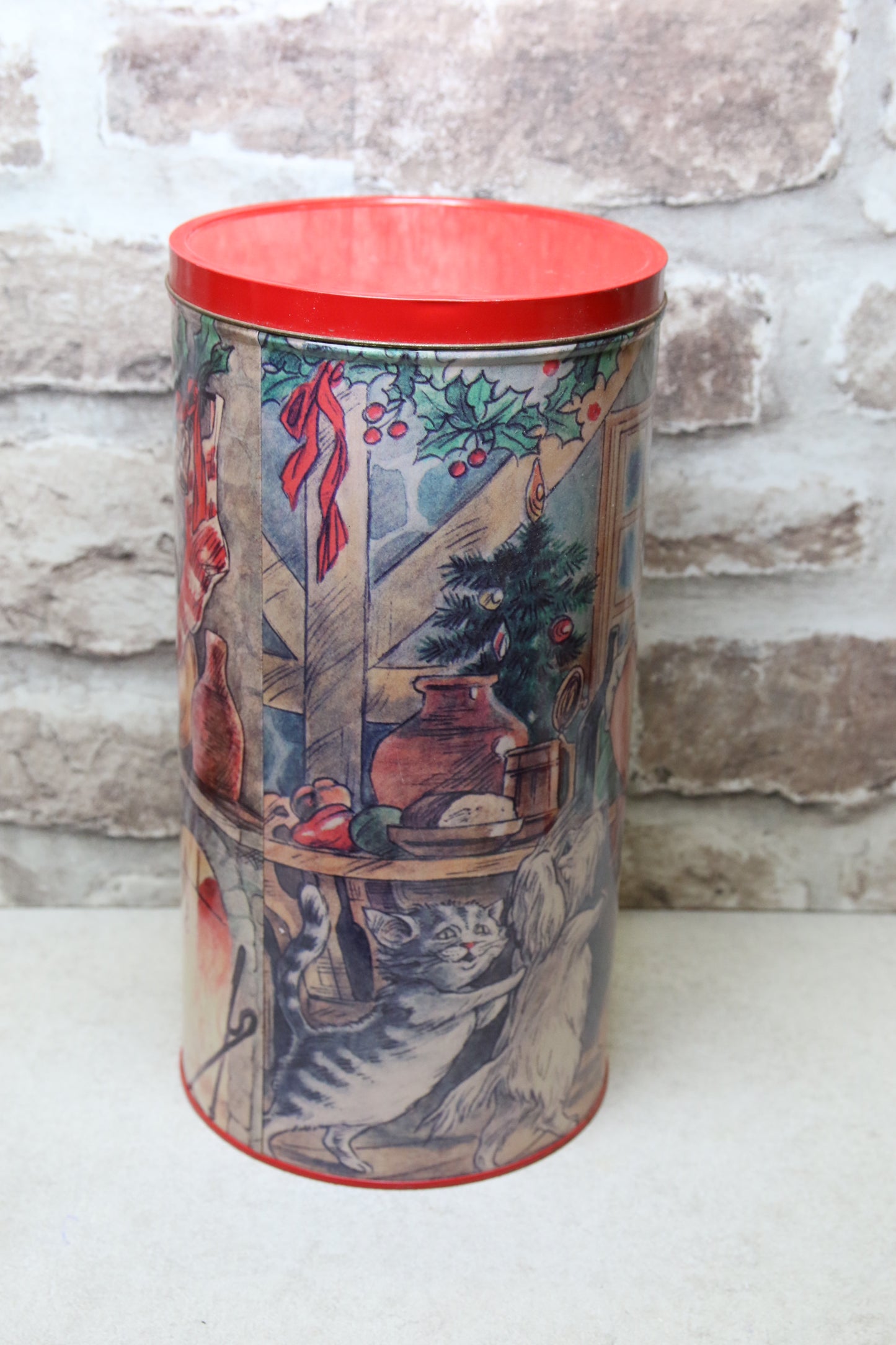 Iso Jouluaiheinen purkki