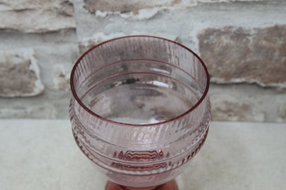 Riihimäen lasi Ametisti Sulttaani malja Nanny Still