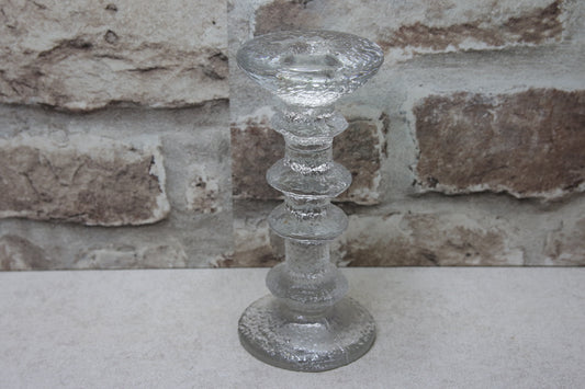 Iittala Festivo kynttilänjalka 4-solmua signeerattu Timo Sarpaneva