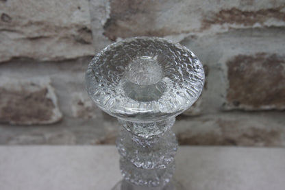 Iittala Festivo kynttilänjalka 4-solmua signeerattu Timo Sarpaneva