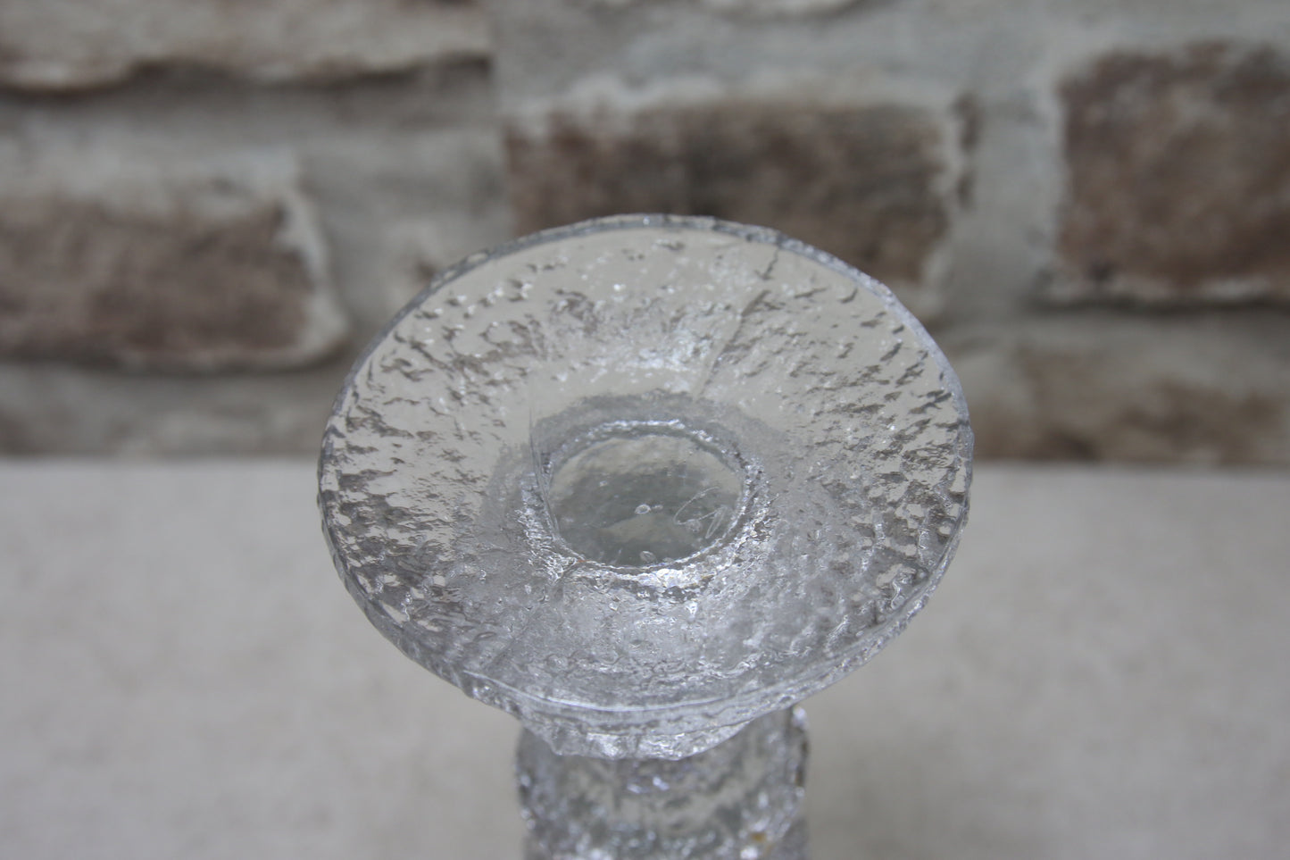 Iittala Festivo kynttilänjalka 4-solmua signeerattu Timo Sarpaneva