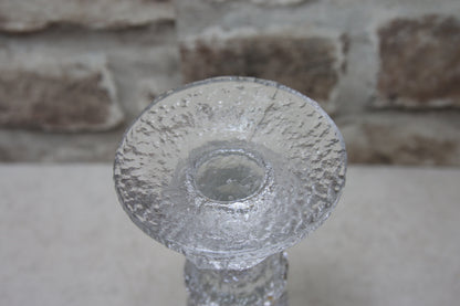 Iittala Festivo kynttilänjalka 4-solmua signeerattu Timo Sarpaneva