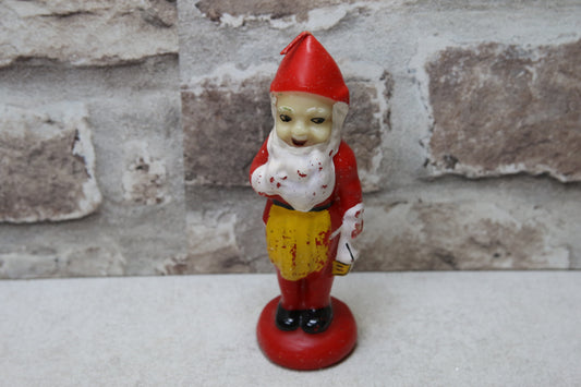 Vanha Joulupukkikynttilä Nisse