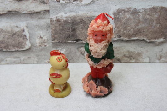 Vanha Joulukynttilä 2kpl