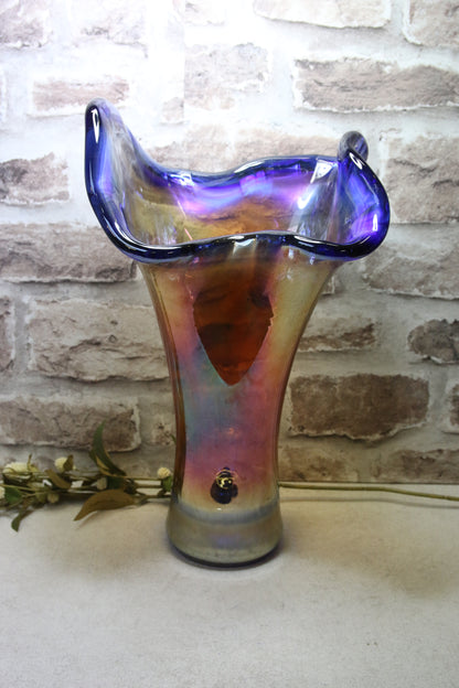 Lysterilasi maljakko iso Keijo Kortesalo