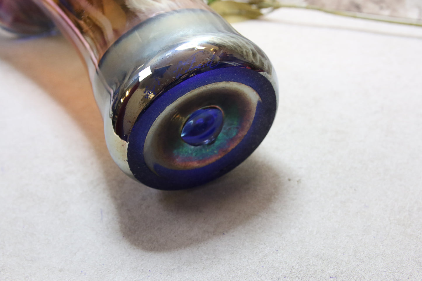 Lysterilasi maljakko iso Keijo Kortesalo