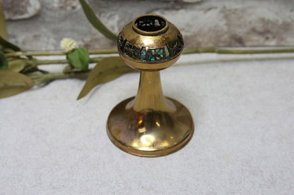 Turun Hopea Pitsi kynttilänjalka Pentti Sarpaneva