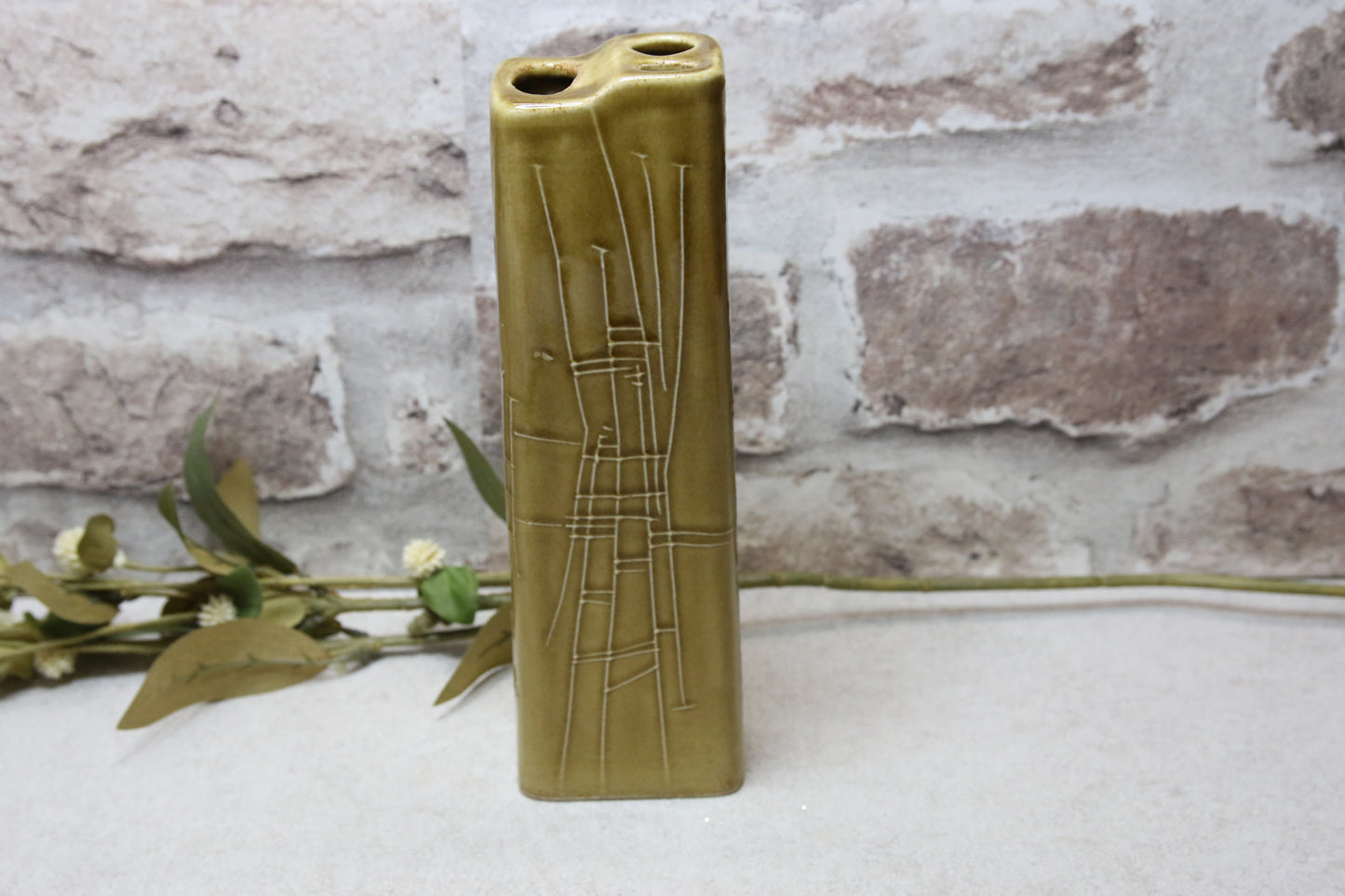 Arabia Kolmen kukan maljakko Karl Heinz Schuthz-Köln