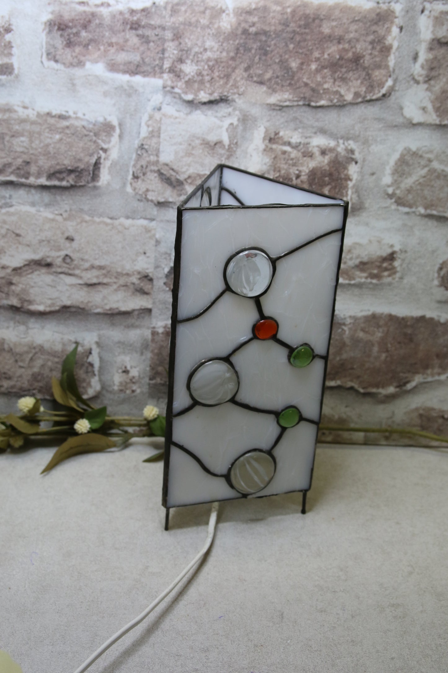 Tiffany tyylinen Pöytävalaisin