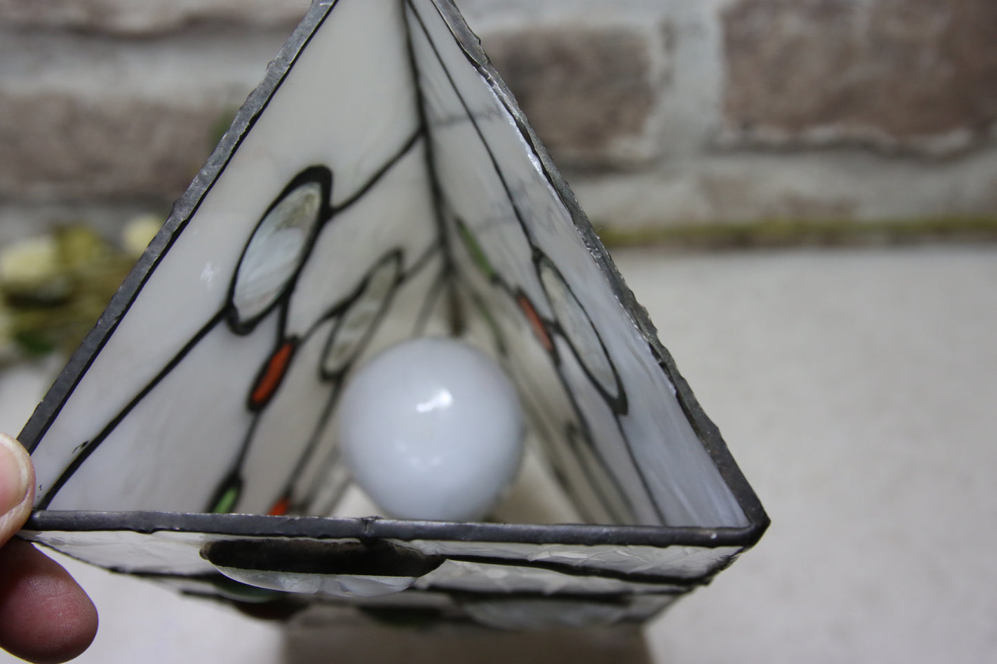 Tiffany tyylinen Pöytävalaisin