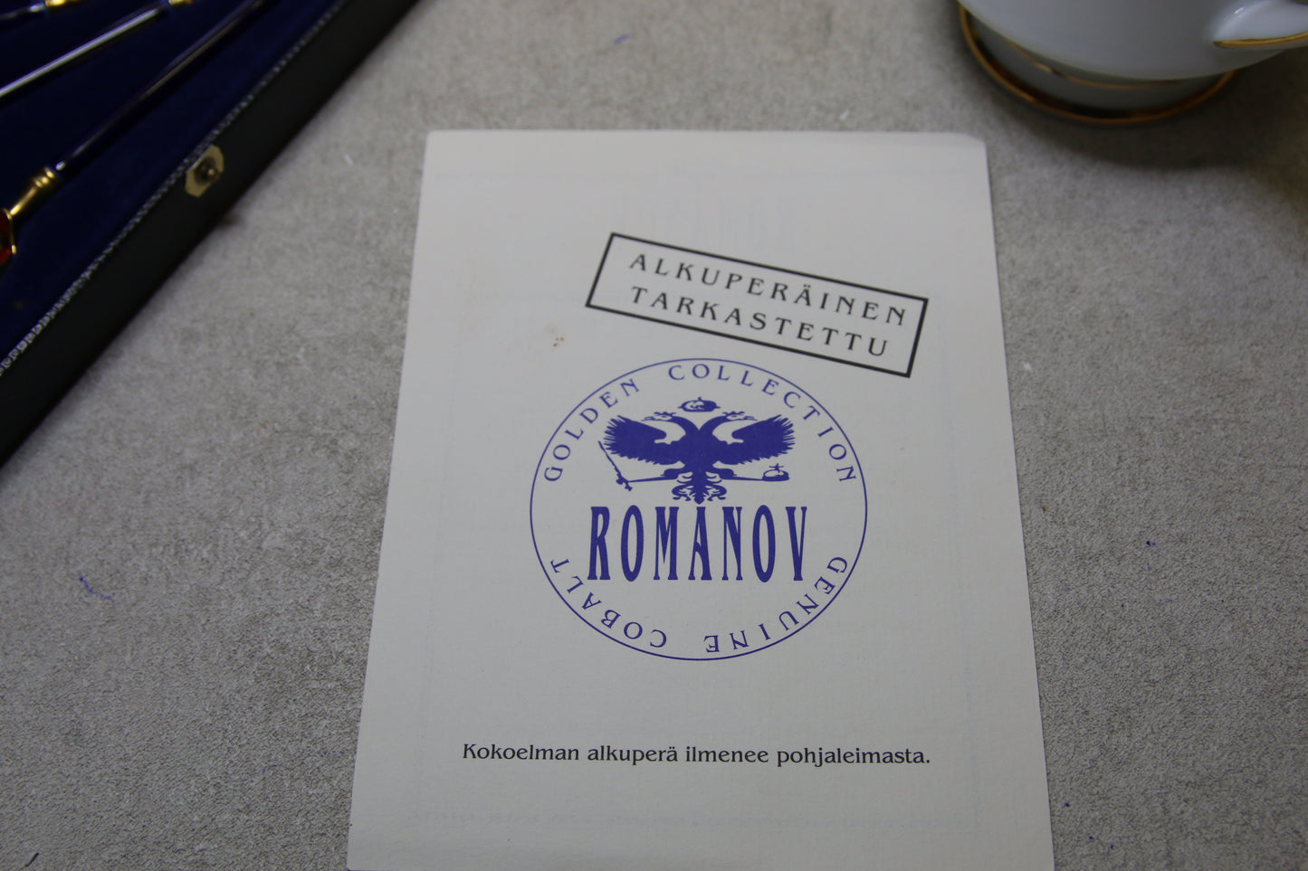 Romanov Golden Collection Kahviastiasto 6:lle