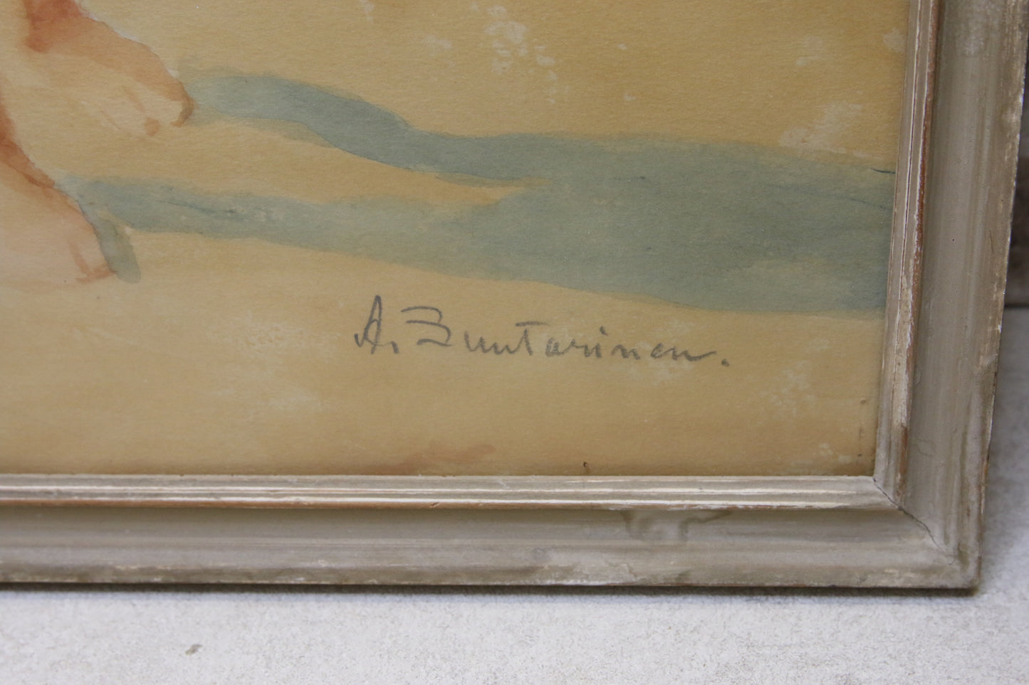 Taulu Itkevä poika A. Suutarinen