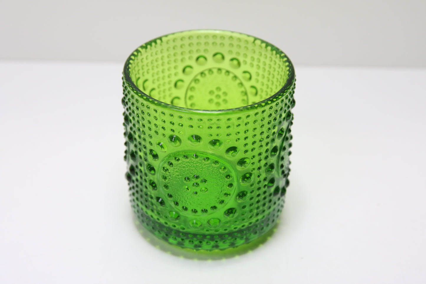 Riihimäen lasi Vihreä Grapponia juomalasi Nanny Still