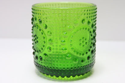 Riihimäen lasi Vihreä Grapponia juomalasi Nanny Still