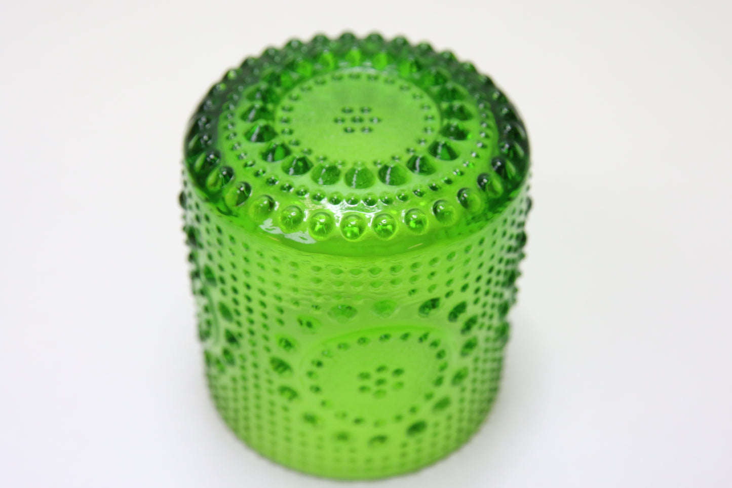 Riihimäen lasi Vihreä Grapponia juomalasi Nanny Still