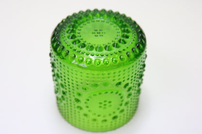 Riihimäen lasi Vihreä Grapponia juomalasi Nanny Still