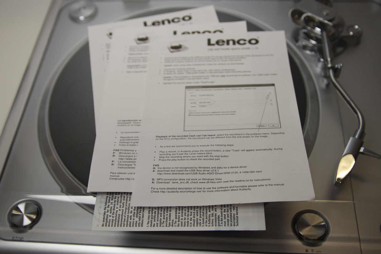 Lenco L 78 Usb Levysoitin