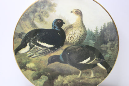 Arabia Teeriä rantatöyräällä seinälautanen von Wright