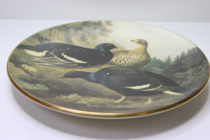 Arabia Teeriä rantatöyräällä seinälautanen von Wright